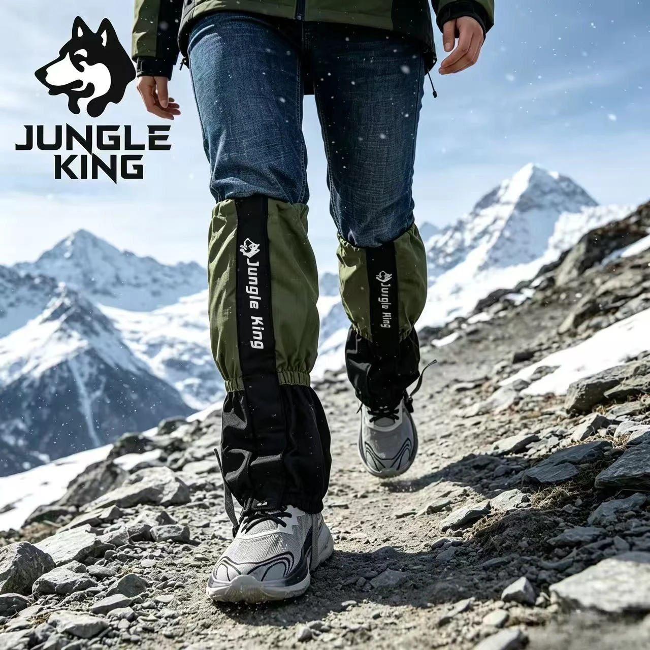 Ski Glove Waterproof - 男女兼用防水ハイキングレッグウォーマーゲイター - 登山、スキー、キャンプ、ハンティング、冬のアウトドア旅行用レッグカバー