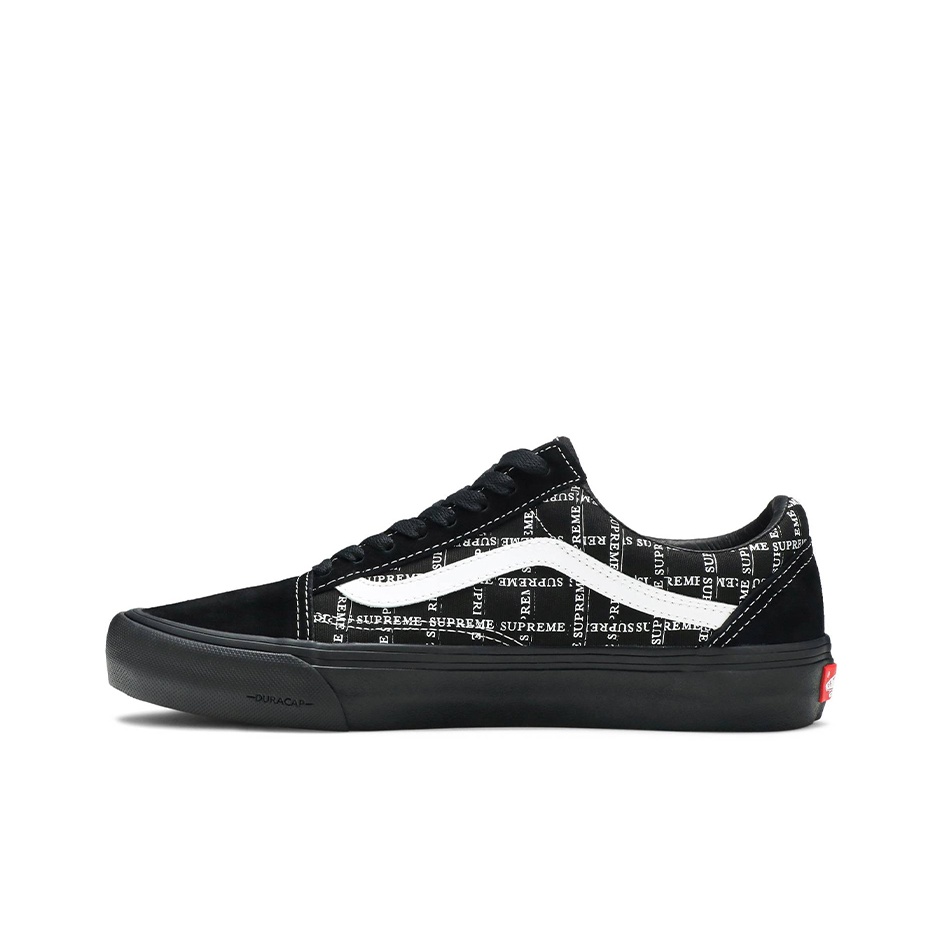 Vans Shoes Old Skool - Supreme X Vans オールドスクール スケートボードシューズ ユニセックス