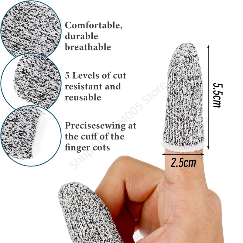 5/20個 5レベル保護 柔軟な高性能耐切創性フィンガーグロ - Cut Resistant Glove のレビューと価格