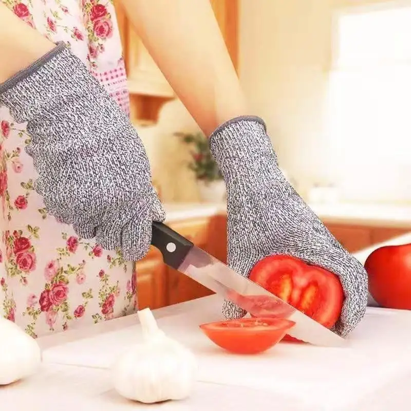 アンチカット手袋刺しにくいキッチン切断耐摩耗性通気性アンチス - Cut Resistant Glove のレビューと価格