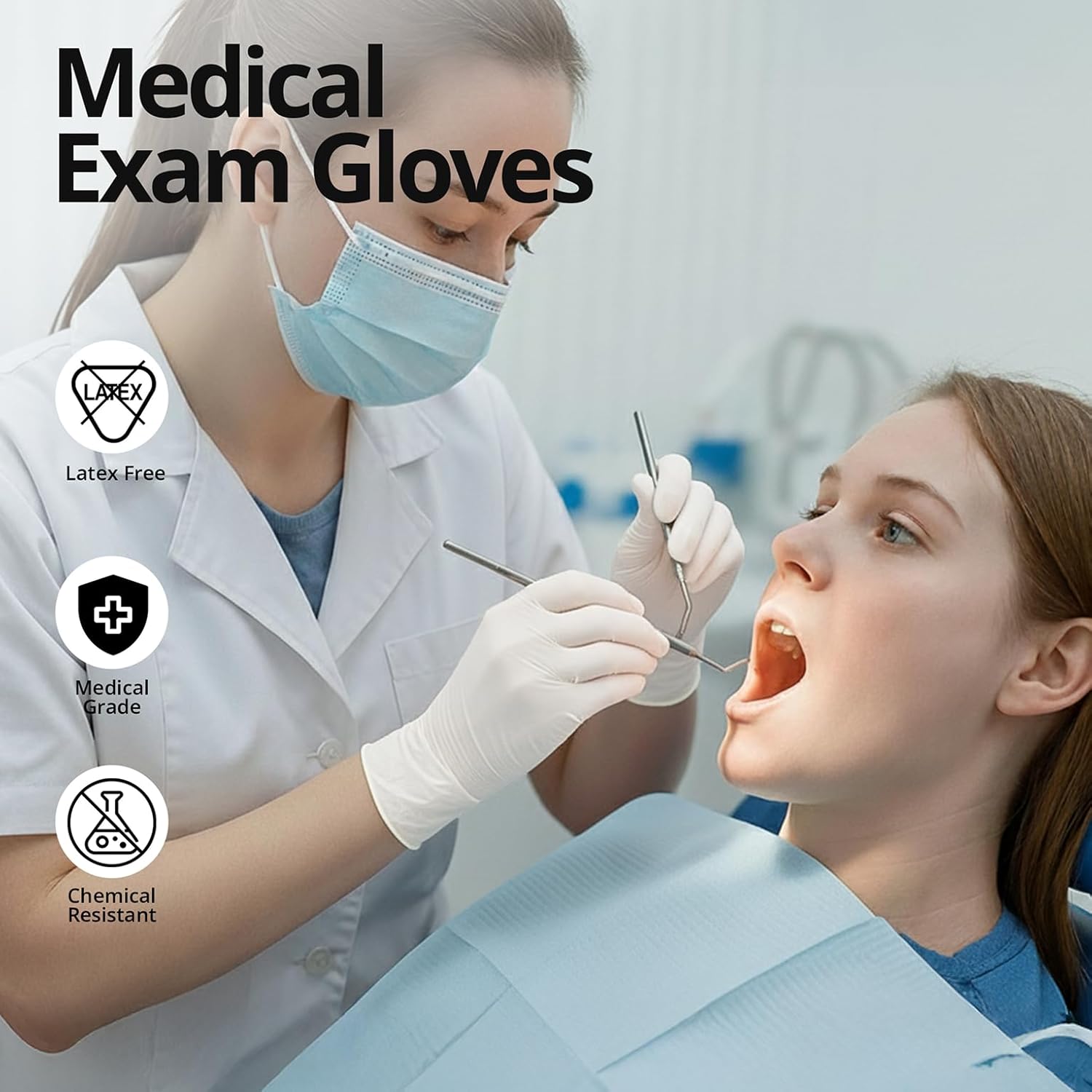耐久性の高い白いニトリル手袋、滑り止め＆耐切創性、キッチン、 - Cut Resistant Glove のレビューと価格