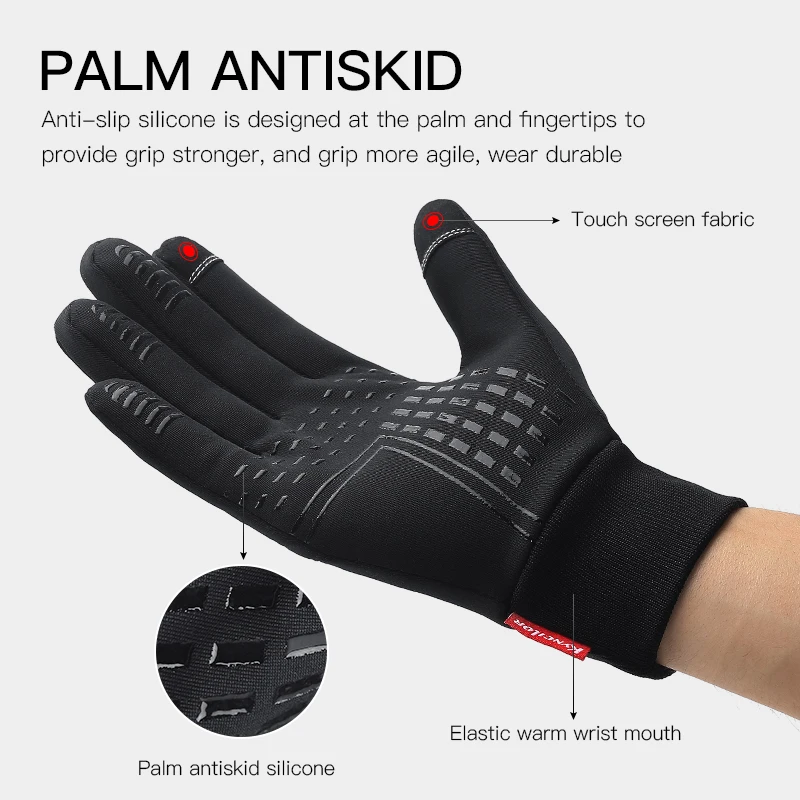 暖かい手袋 冬 アウトドア スポーツ ランニング タッチスク - Magic Touch Glove のレビューと価格