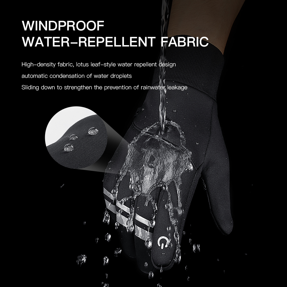 寒い冬の手袋男性手袋タッチスクリーン防水防風スポーツ手袋暖か - Ski Glove Waterproof のレビューと価格