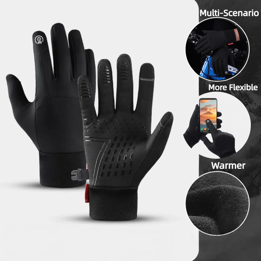 冬用防水サイクリンググローブ タッチスクリーン対応 自転車グ - Ski Glove Waterproof のレビューと価格