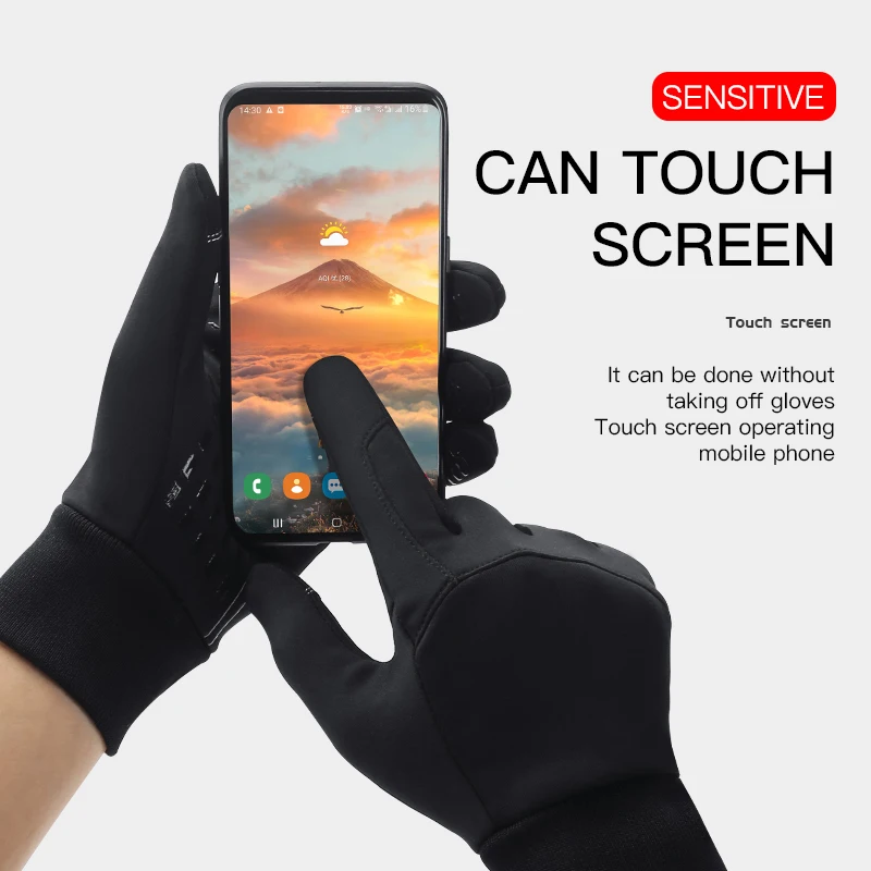 暖かいニットマジックグローブ冬用アウトドアランニングジムフィ - Magic Touch Glove のレビューと価格
