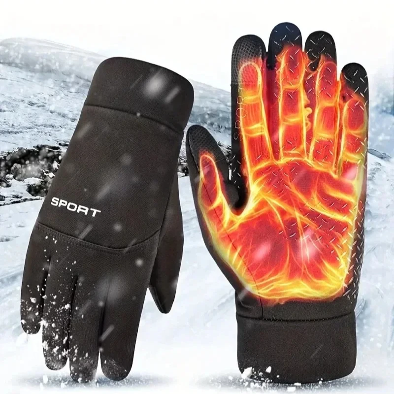 暖かい手袋冬のアウトドアスポーツランニングタッチスクリーンジ - Magic Touch Glove のレビューと価格